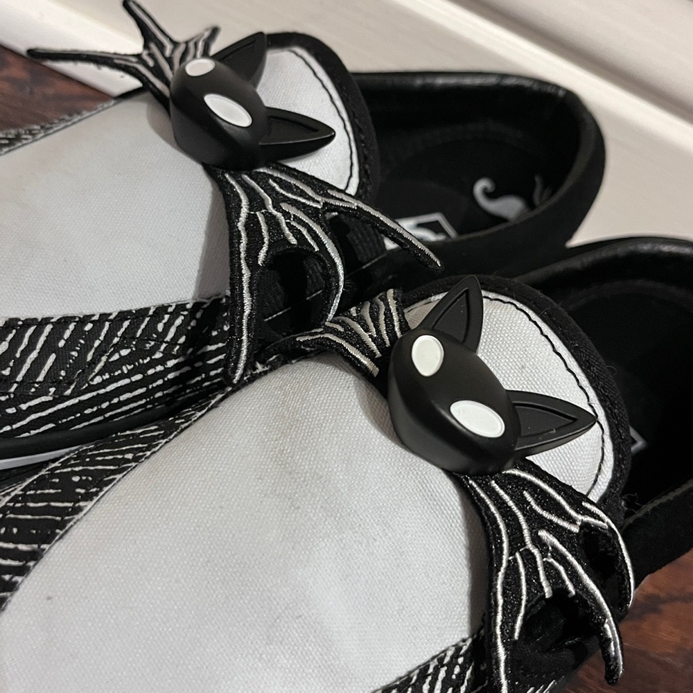NWT Nightmare Before Christmas Jack Skellington Vans Slip On Womens Size 7 - Picture 8 of 8